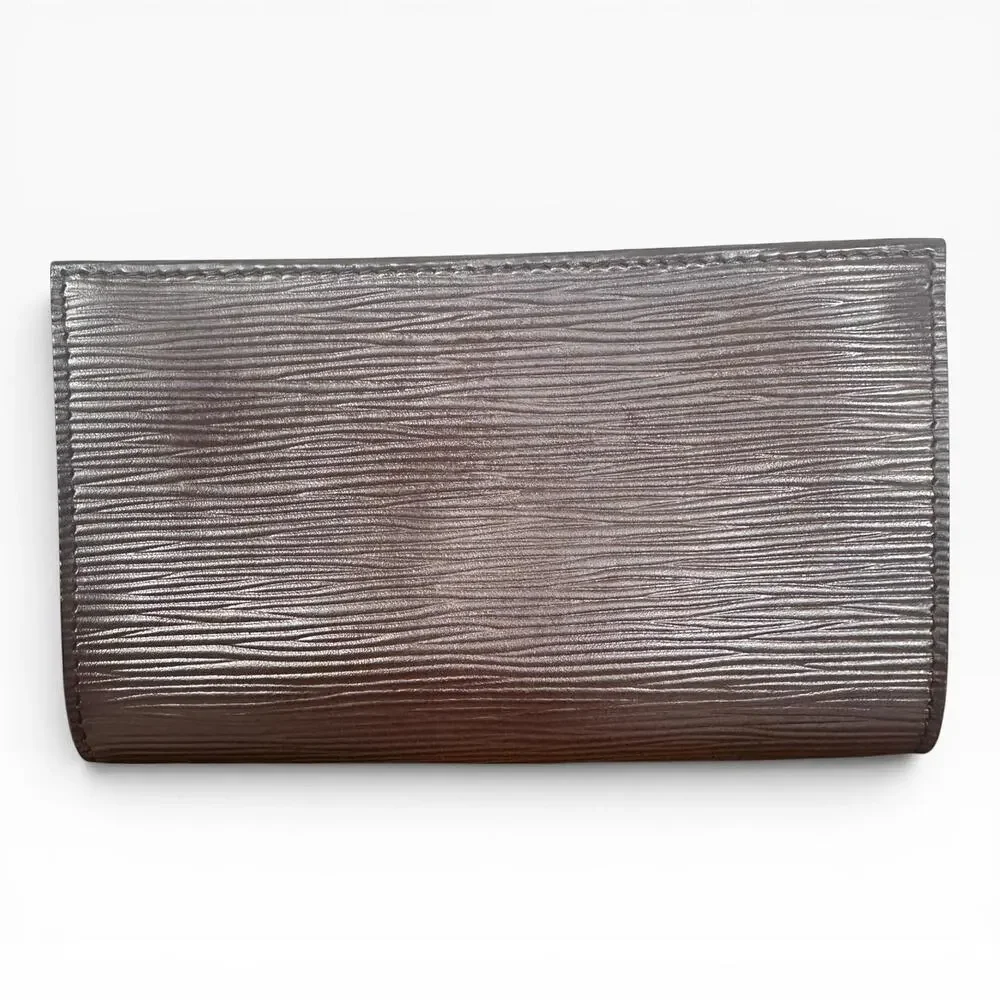Louis Vuitton Epi Crossbody Bag Womens Small Brown Leather France Chain Strap